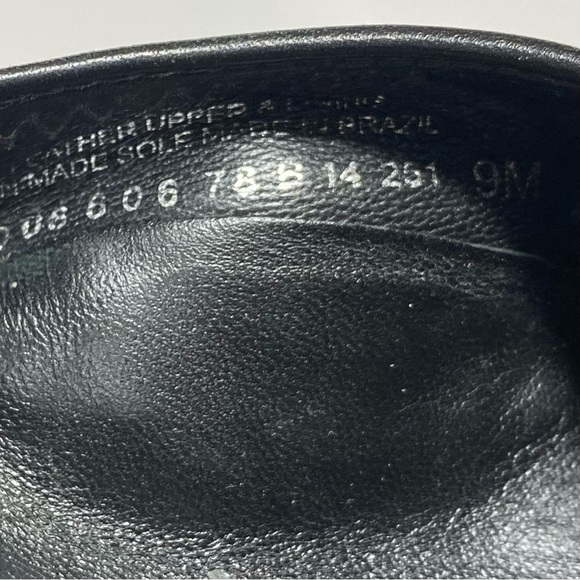 Tory Burch Women’s Leather Black Ballet Flats Sz 9 - Picture 7 of 9